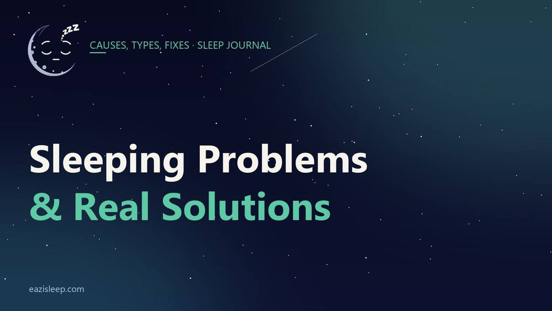 Sleeping Problems: Causes, Types and Natural Solutions That Work