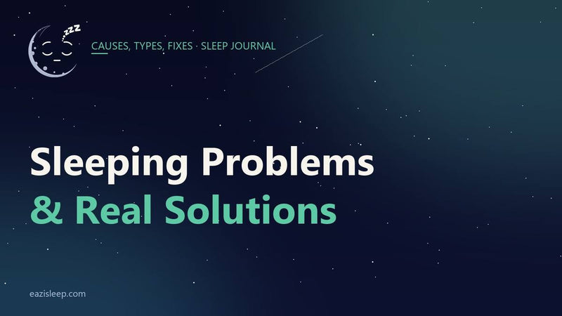 Sleeping Problems: Causes, Types and Natural Solutions That Work