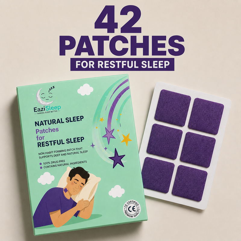 EaziSleep Natural Sleep Patches — 42 Patches