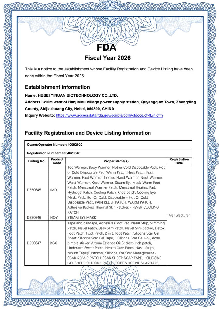 FDA Facility Registration